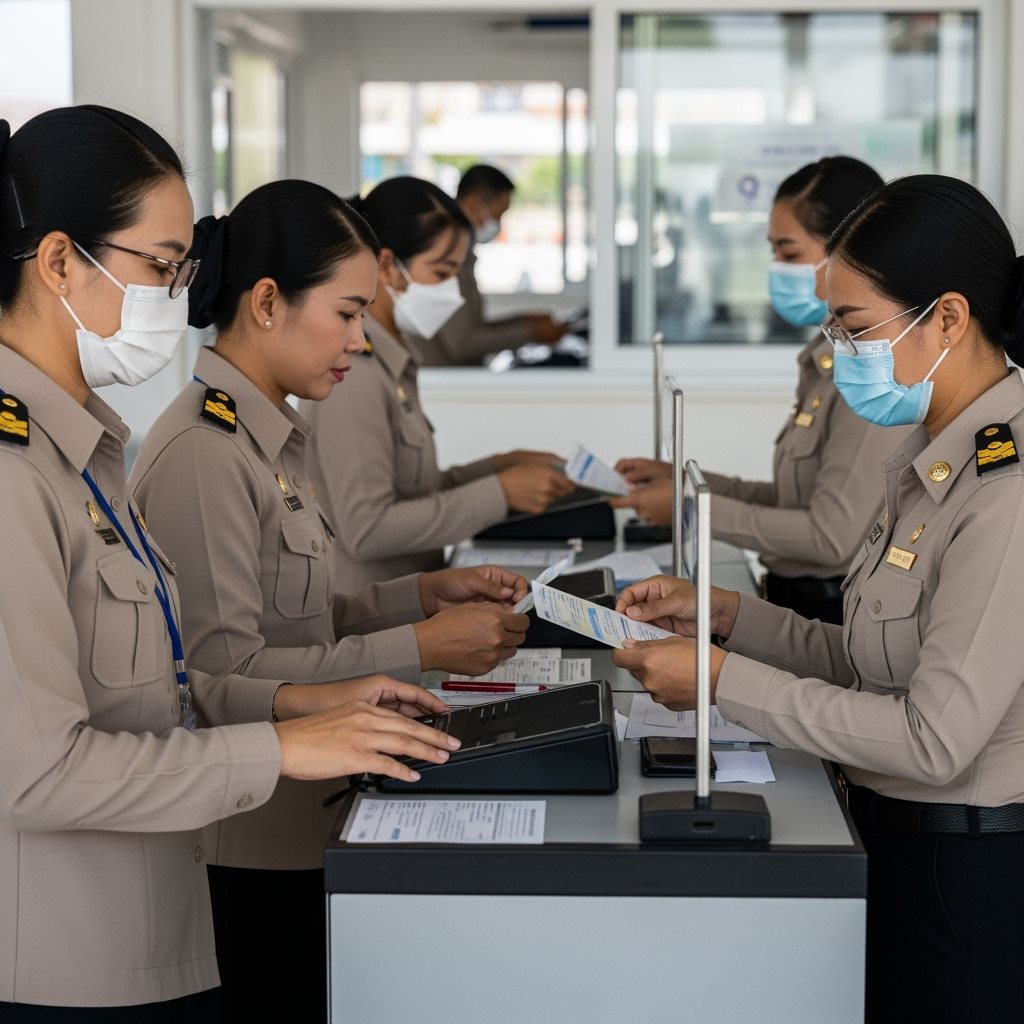 TDAC Thailand Transit Passengers